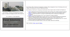 Desktop Screenshot of excelsol.com